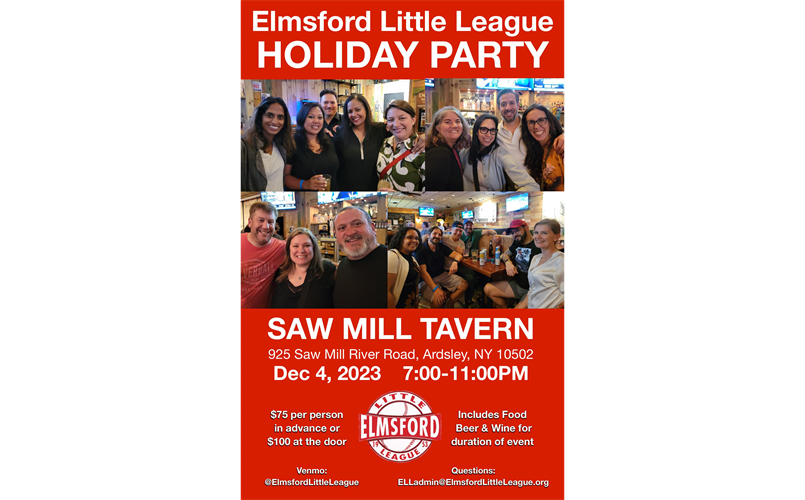 ELL Holiday Party: Dec. 4